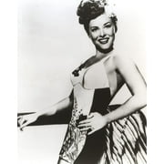 Paulette Goddard Posed with One Hand on Waist in Sexy Printed Dress Portrait Photo Print 8 x 10