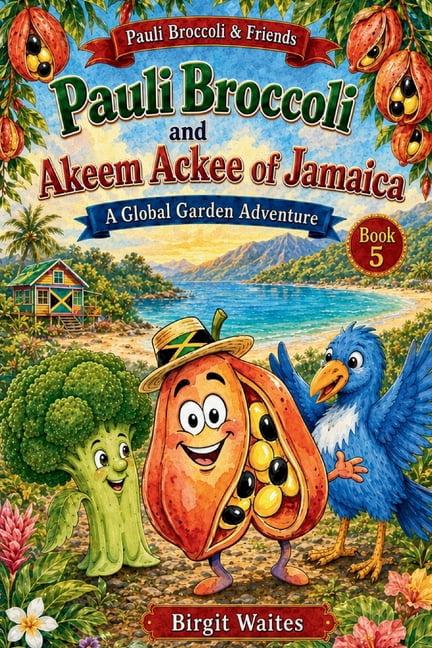 Pauli Broccoli & Friends: The Global Gar Pauli Broccoli and Akeem Ackee of Jamaica: A Global Garden Adventure for Kids About Jamaica, Friendship, Ackee, Irie Wor, (Paperback)