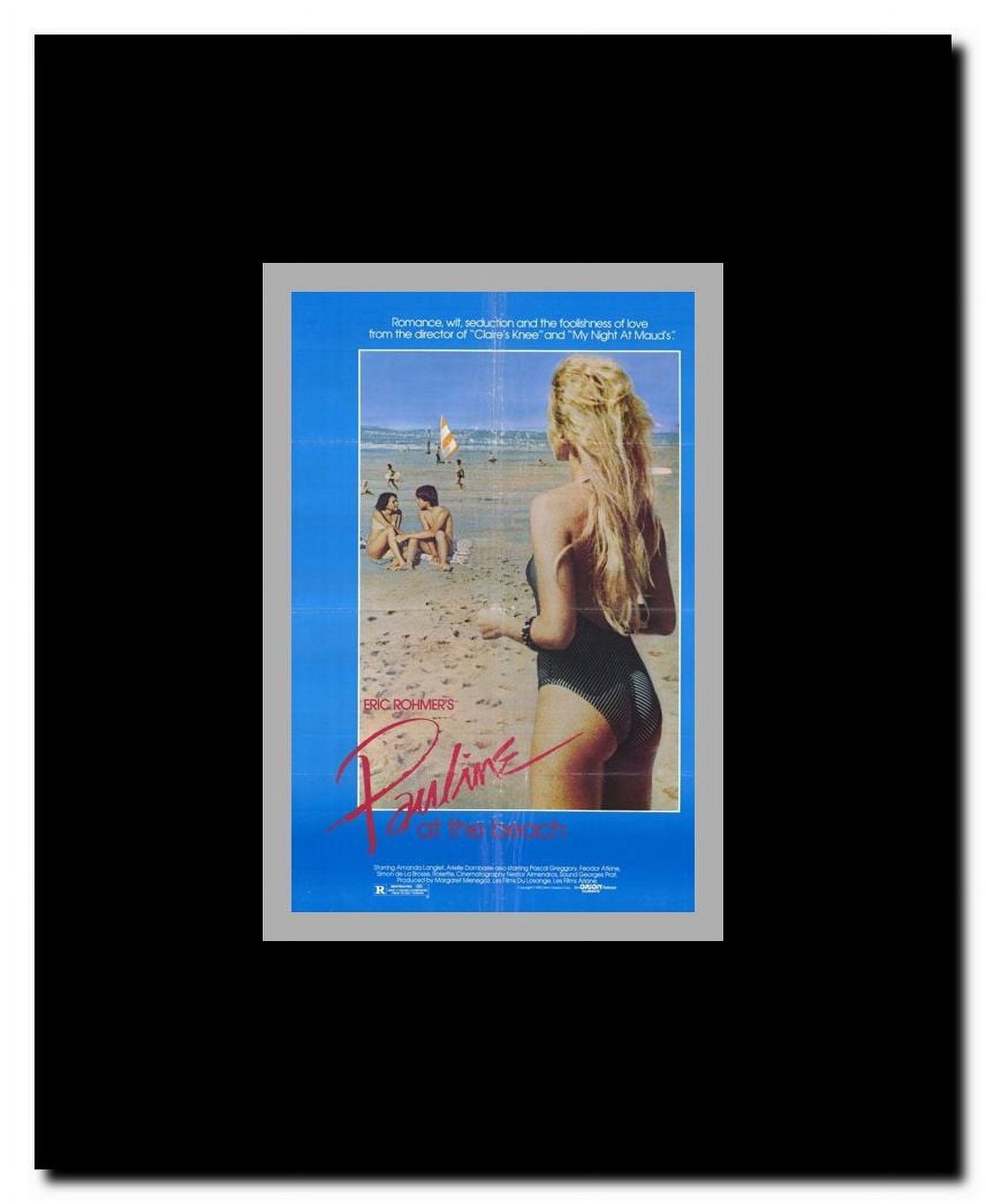 Pauline at the Beach Framed Movie Poster