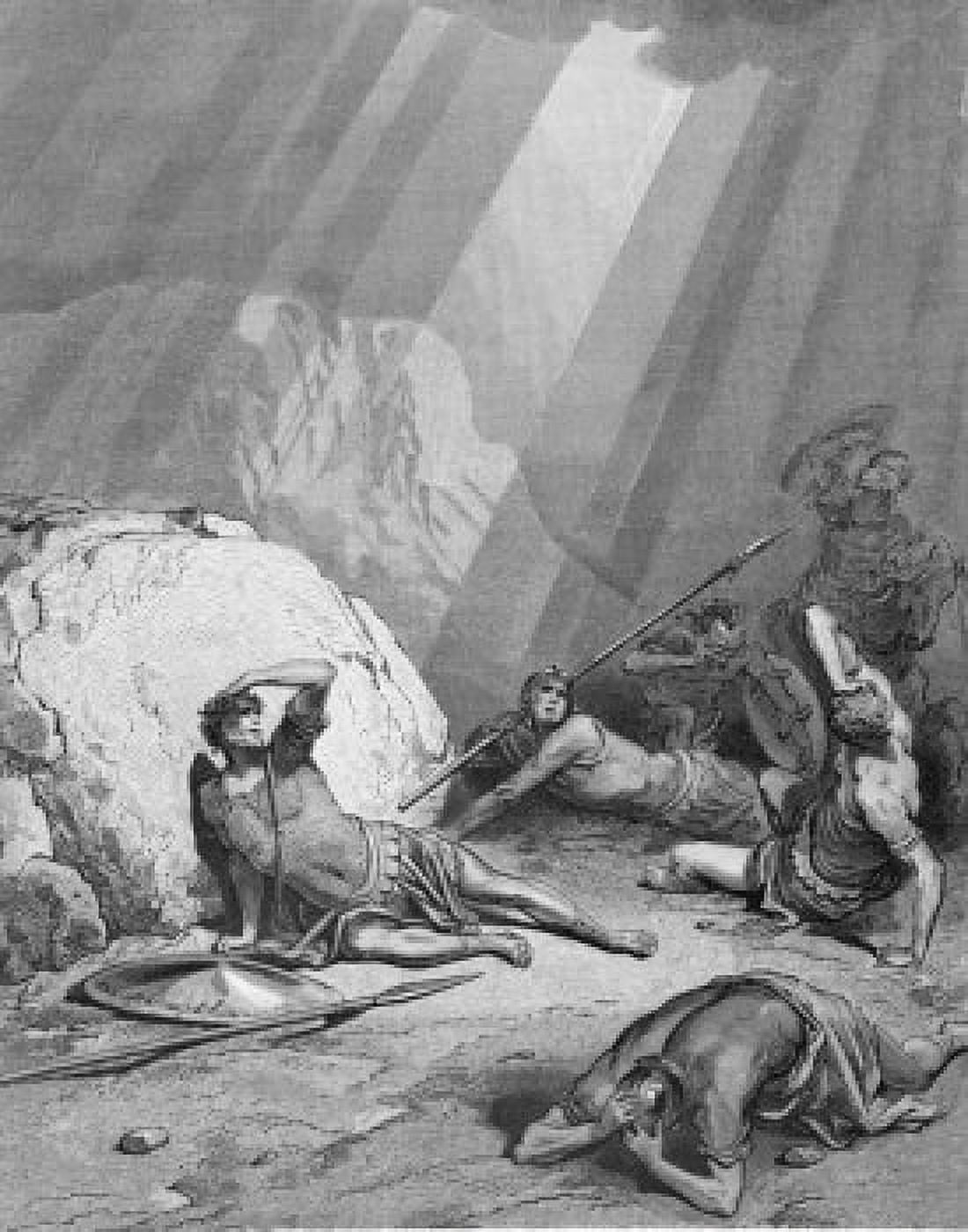 Pauls Journey to Damascus by Gustave Dore 1832-1883 Canvas Art - Gustave Dore (18 x 24)
