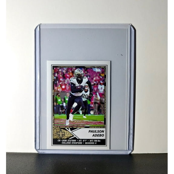 Paulson Adebo 2024 Panini NFL Sticker #469 New Orleans Saints