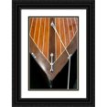 thumbnail image 1 of Paulson, Don 11x14 Black Ornate Wood Framed with Double Matting Museum Art Print Titled - WA, Boat bow at a Wooden Boat Festival, 1 of 4