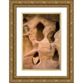 thumbnail image 1 of Paulson, Don 11x14 Gold Ornate Wood Framed with Double Matting Museum Art Print Titled - UT, Canyonlands NP Heart-shape rock in sandstone, 1 of 4