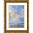 thumbnail image 1 of Paulson, Don 11x14 Gold Ornate Wood Framed with Double Matting Museum Art Print Titled - Washington, Seabeck Pennisetum ornamental grass, 1 of 4
