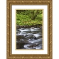 thumbnail image 1 of Paulson, Don 13x18 Gold Ornate Wood Framed with Double Matting Museum Art Print Titled - Oregon, Columbia River Gorge Tanner Creek, 1 of 4