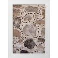 thumbnail image 1 of Paulson, Don 13x18 White Modern Wood Framed Museum Art Print Titled - Mexico Detail of traditional stone work on wall, 1 of 4