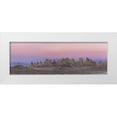 thumbnail image 1 of Paulson, Don 14x7 White Modern Wood Framed Museum Art Print Titled - California Panoramic of Trona Pinnacles, 1 of 4