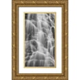 thumbnail image 1 of Paulson, Don 15x24 Gold Ornate Wood Framed with Double Matting Museum Art Print Titled - North Carolina, Blue Ridge Crabtree Falls, 1 of 4