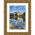 thumbnail image 1 of Paulson, Don 17x24 Gold Ornate Wood Framed with Double Matting Museum Art Print Titled - California, Inyo NF Rocky shore of Garnet Lake, 1 of 4