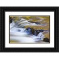 thumbnail image 1 of Paulson, Don 18x13 Black Ornate Wood Framed with Double Matting Museum Art Print Titled - TN, Cherokee NF Reflections on North River, 1 of 4