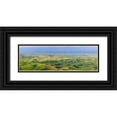 thumbnail image 1 of Paulson, Don 24x10 Black Ornate Wood Framed with Double Matting Museum Art Print Titled - Washington, Palouse Hills Panorama of farmland, 1 of 4