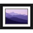 thumbnail image 1 of Paulson, Don 24x17 Black Ornate Wood Framed with Double Matting Museum Art Print Titled - WA, Pasayten Wilderness Sunset on mountains, 1 of 4