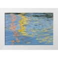 thumbnail image 1 of Paulson, Don 24x17 White Modern Wood Framed Museum Art Print Titled - CA, San Diego Abstract reflections in water, 1 of 4