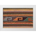 thumbnail image 1 of Paulson, Don 24x17 White Modern Wood Framed Museum Art Print Titled - Mexico, San Miguel de Allende Rug patterns, 1 of 4