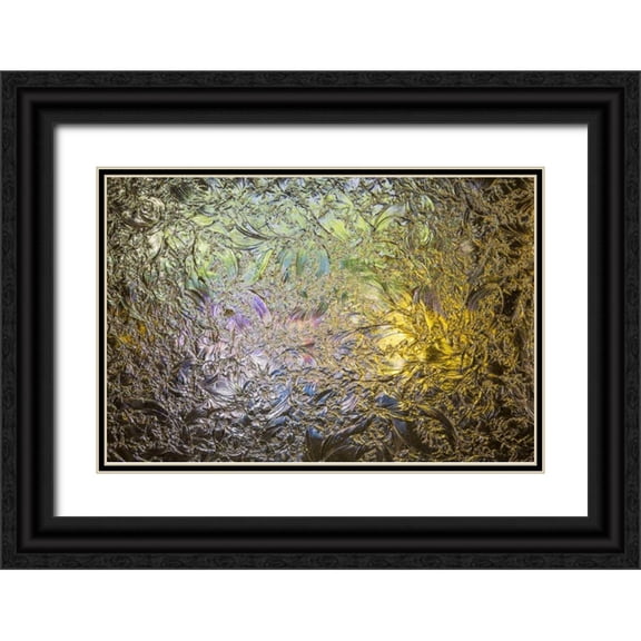 Paulson, Don 32x23 Black Ornate Wood Framed with Double Matting Museum Art Print Titled - Arkansas, Hot Springs Fordyce Bath House