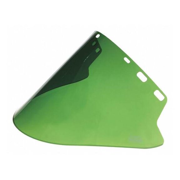 Paulson Faceshield,Hi Temp,Med Green,Poly,20" IM20-L6FM