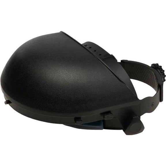 Paulson Manufacturing B2314083 Rachet Headgear - 6 in. Spark Guard - Nylon - HG7- H - Black