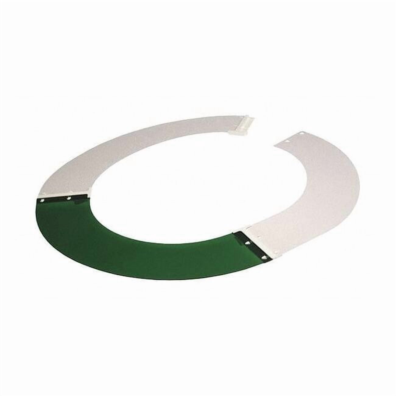Sun Shield,Fits Msa V Guard,Grey/White A-S4-M
