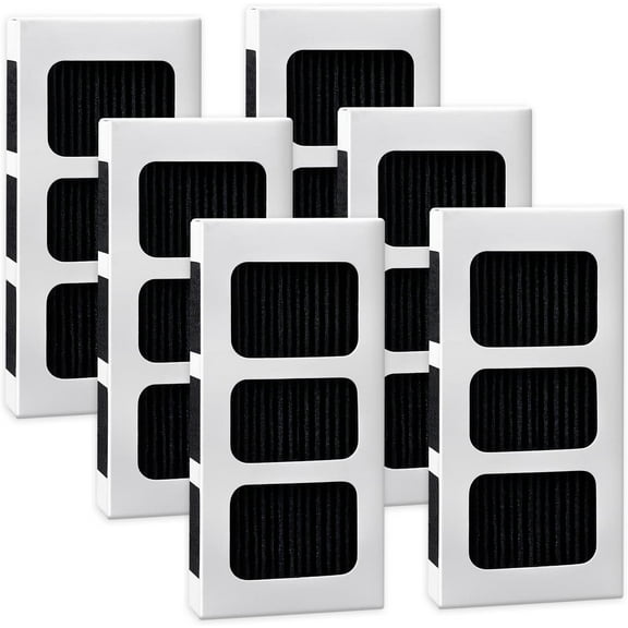 Paultra2 Refrigerator Air Filter Compatible with Frigidaire Pureair Ultra 2, Pure Air Ultra 2, Pureair Ultra ii, Electrolux 242047805, 5303918847, EAP12364179 (6 Pack)