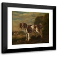 thumbnail image 1 of Paulus Potter 22x20 Black Modern Framed Museum Art Print Titled - A Spaniel (1653), 1 of 5