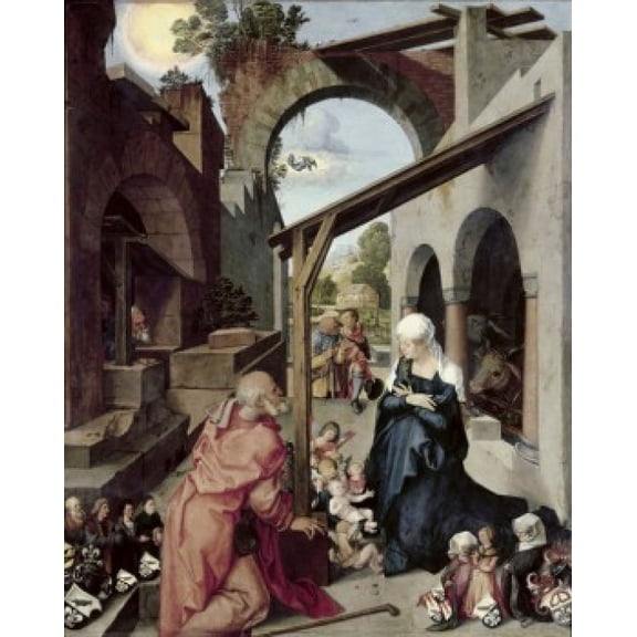 Paumgartner Altarpiece (Middle Panel) ca 1502 Albrecht Durer (1471-1528 German) Oil on lime panel Alte Pinakothek Munich Germany Canvas Art - Albrecht Durer (18 x 24)