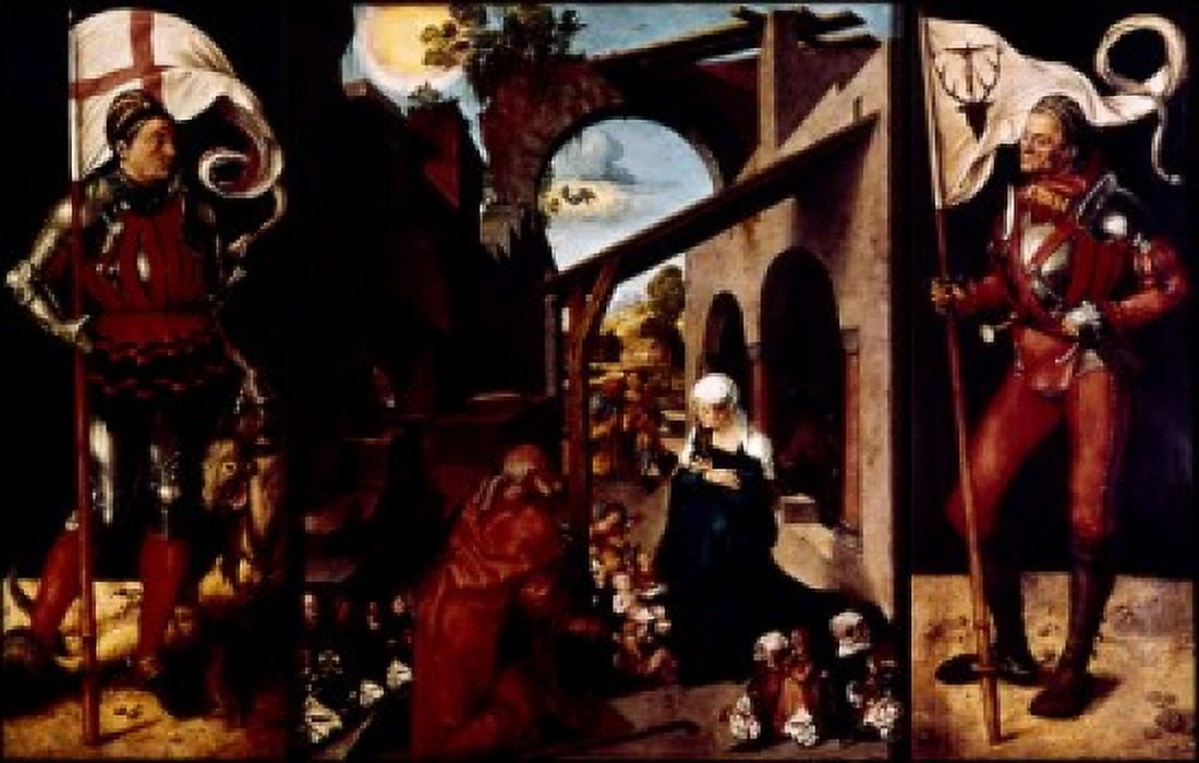 Paumgartner Family Altarpiece C1502 Durer Albrecht (1471-1528German) OilLimewood Panel Alte Pinakothek Munich Germany Canvas Art - Albrecht Durer (18 x 24)