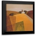 thumbnail image 1 of Paus, Hans 12x12 Black Modern Framed Museum Art Print Titled - Country road IV, 1 of 5
