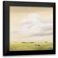 thumbnail image 1 of Paus, Hans 15x15 Black Modern Framed Museum Art Print Titled - Cows I, 1 of 5