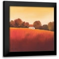 thumbnail image 1 of Paus, Hans 15x15 Black Modern Framed Museum Art Print Titled - Scarlet Landscape IV, 1 of 5