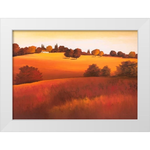 Paus, Hans 18x14 White Modern Wood Framed Museum Art Print Titled - Untainted I