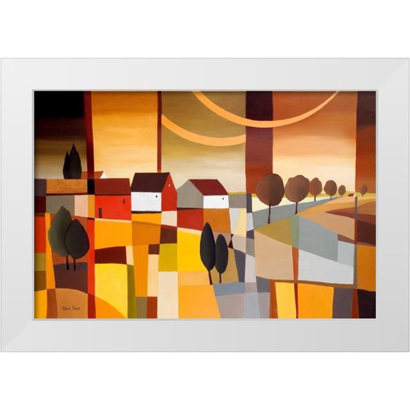 Paus, Hans 24x17 White Modern Wood Framed Museum Art Print Titled - Hamlet I