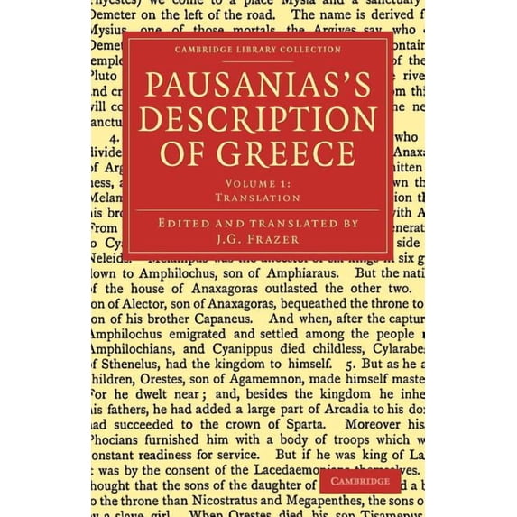 Pausanias's Description of Greece - Volume 1
