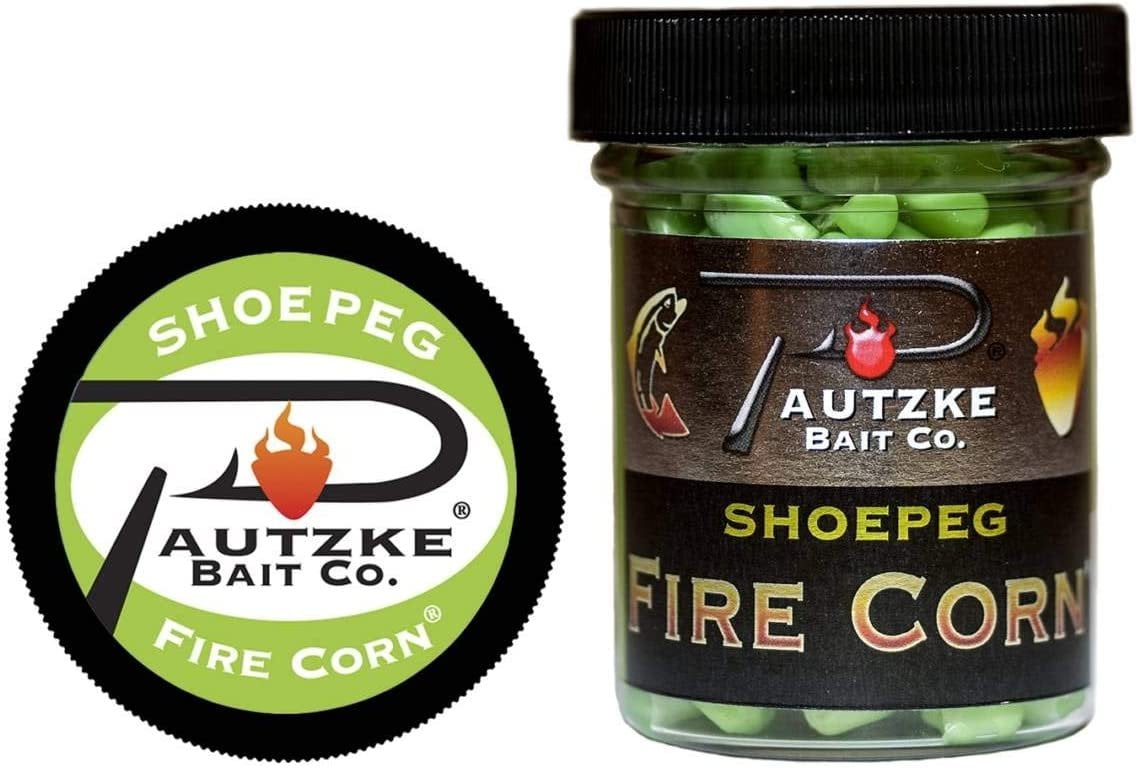 Pautzke Bait Shoepeg Fire Corn Chartreuse 1.75 oz