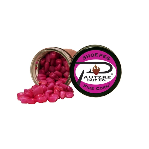 Pautzke Bait Shoepeg Fire Corn Pink 1.75 oz