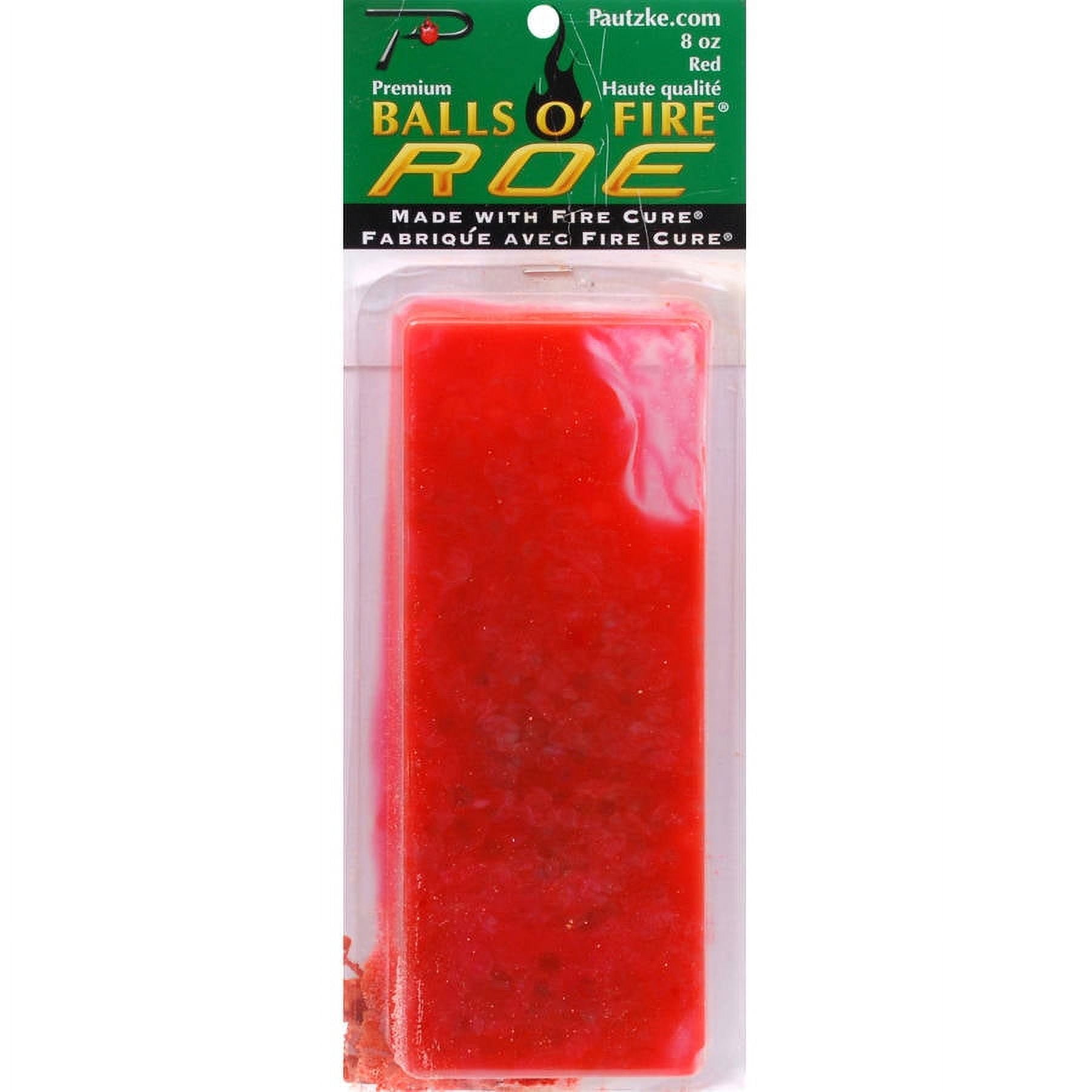 Pautzke Balls O’ Fire Roe – Fire Cure Red 6 oz