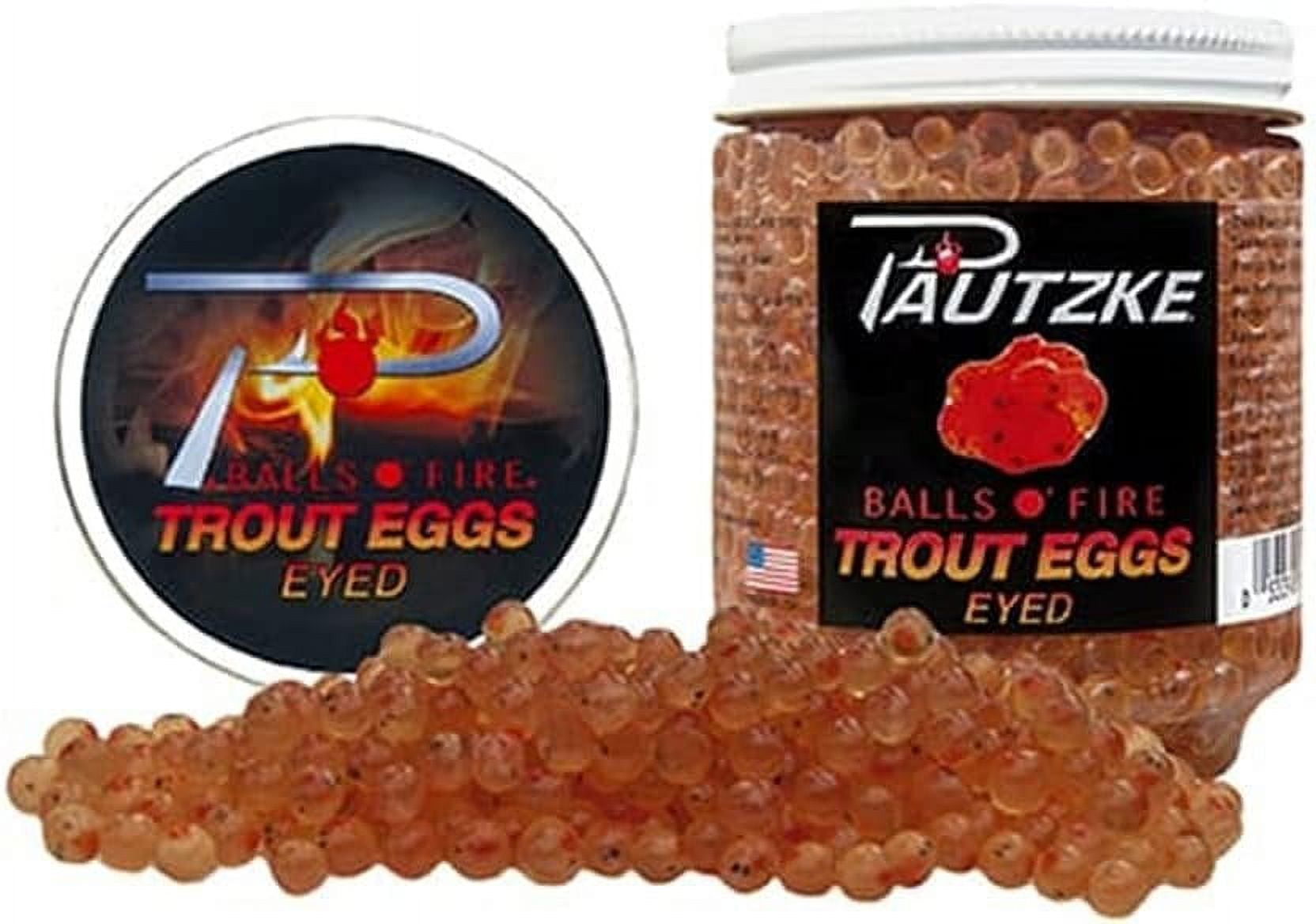 Pautzke Black Eyed Balls O' Fire Trout Egg