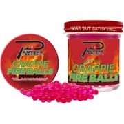 Pautzke Crappie Fire Balls   Pink Shad 1.35 oz