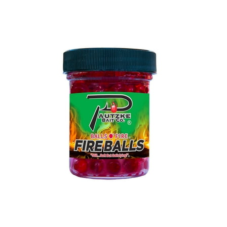 Pautzke Fire Balls Fish Bait – Red 1.65 oz