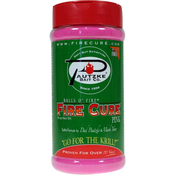 Pautzke Fire Cure Pink 16 oz