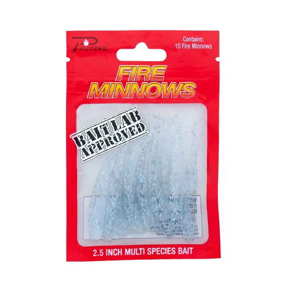 Pautzke Fire Minnows Ghost Fishing Bait with Durable Finish for Multi Species