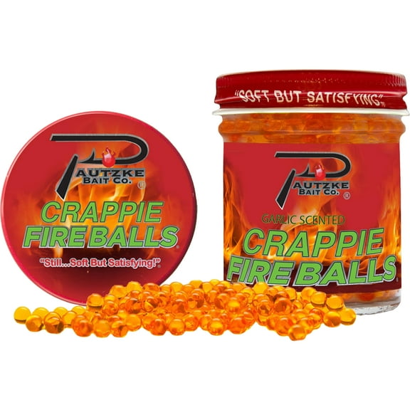 Pautzke Crappie Fire Balls Orange