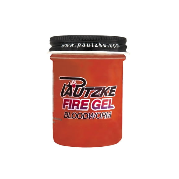 PAUTZKE'S Bait Co. Fire Gel - Bloodworm Scent, 1.65 oz - Designed for Lures, Flies, and Baits with Easy Application
