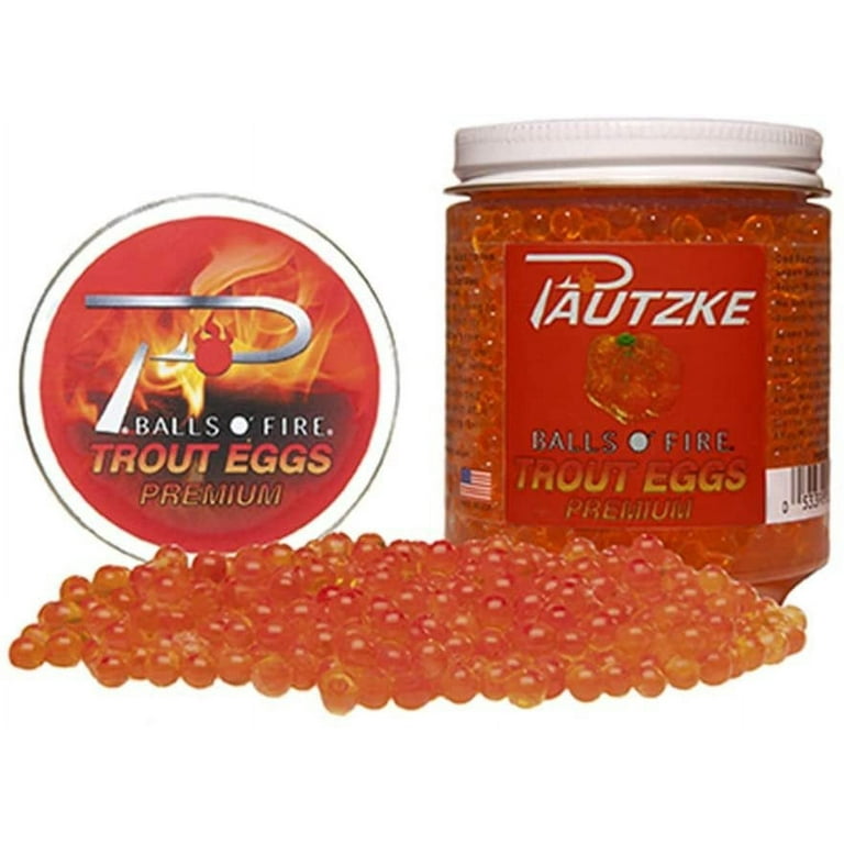 Pautzke 1/2 Gallon Balls O'Fire Trout Eggs