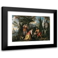 thumbnail image 1 of Pauwels Franck 14x11 Black Modern Framed Museum Art Print Titled - The Finding of Moses, 1 of 5