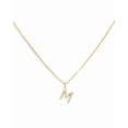 thumbnail image 1 of Pavé Initial Necklace - Gold, 1 of 7
