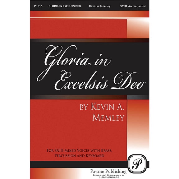 Pavane Gloria in Excelsis Deo ORCHESTRA SCORE Composed by Kevin Memley