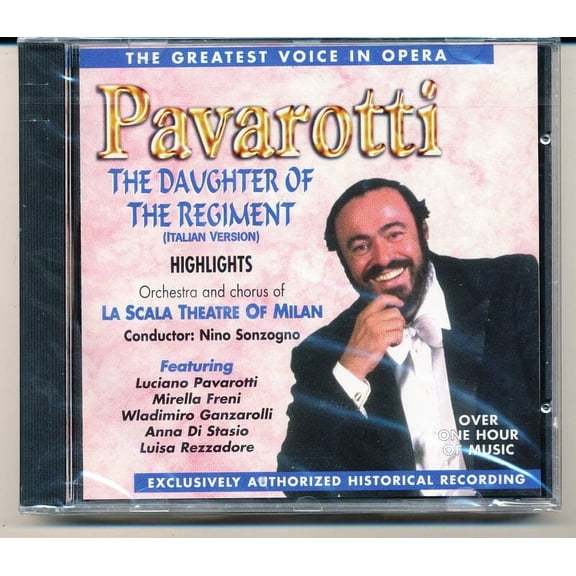 Pavarotti - The Daughter Of The Regiment - Audio CD