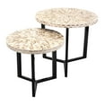 thumbnail image 1 of Pavati Shell Tables - Set of 2, 1 of 2