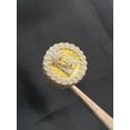 thumbnail image 1 of Pave 3.95 Cts Round Brilliant Cut Diamonds Men's Iced Out Jesus Ring In Hallmark 14K Yellow Gold, 1 of 13