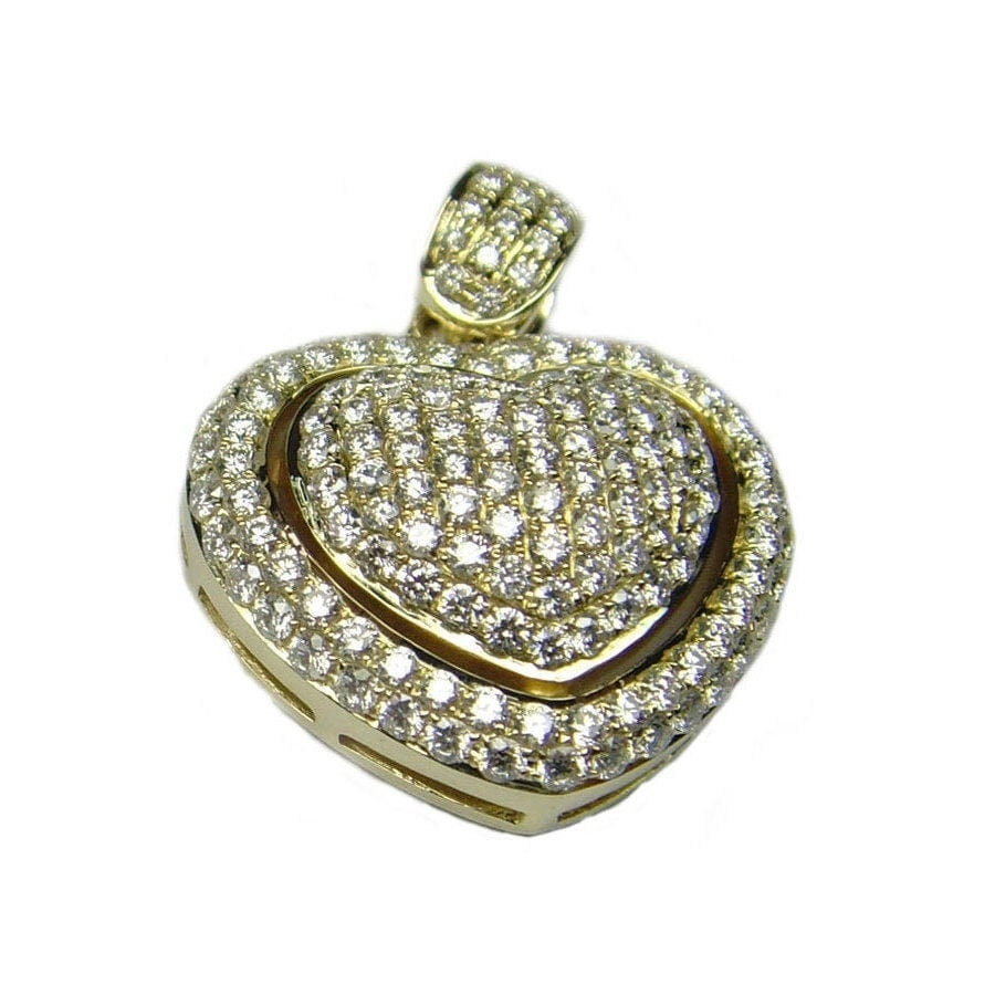 HEART PEDANT DIAMOND NECKLACE